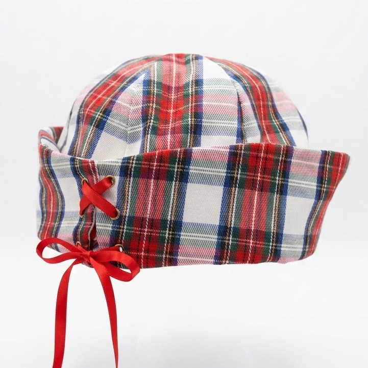 Sailor hat tartan