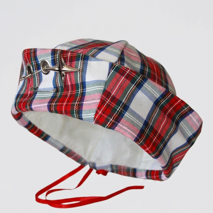 Sailor hat tartan