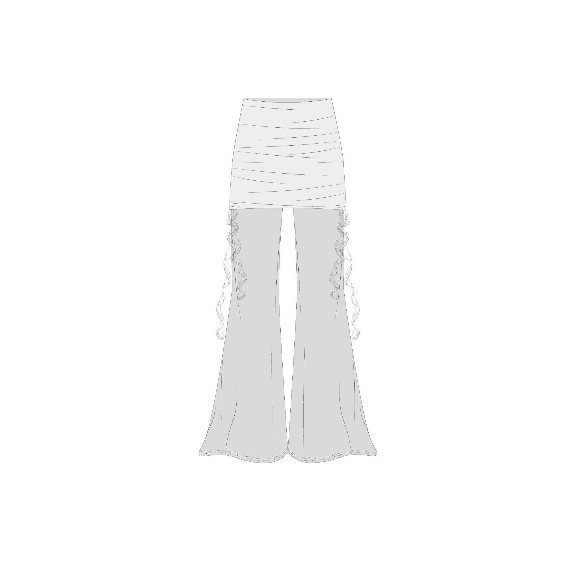 Pantalon taille basse